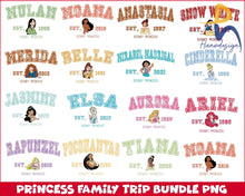 Version 2 - Disney Princess Trip Png Clipart Girl Bundle Magical Kingdom Magic Svg