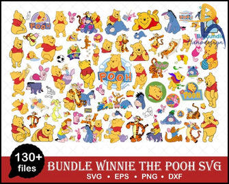 Winnie The Pooh Svg Bundle Disney Svg Bear Trigger Igor Piglet Cricut