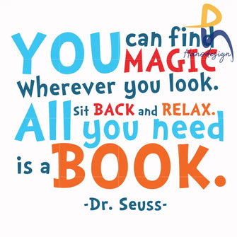 You Can Find Magic Wherever You Look All Need Sit Back And Relax Is A Book Svg Png Dxf Eps File