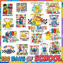 100 Days Of School PNG Bundle