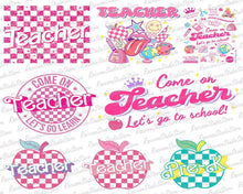 15+ Apple School Grade Bundle Png/Svg, Checkered Teacher Png