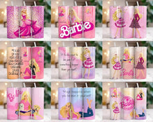 25+ Barbie Tumbler 20oz Wrap PNG - Instant download