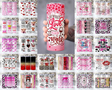40+ Valentine Tumbler Wrap Bundle, Valentine 20oz Skinny Tumbler Designs