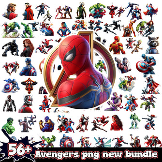 Avengers png bundle