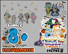 Bluey Halloween bundle svg, png, instant download