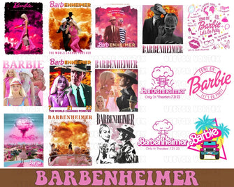 Come On Barbi Let's Go Party Pink bundle png, Instant download