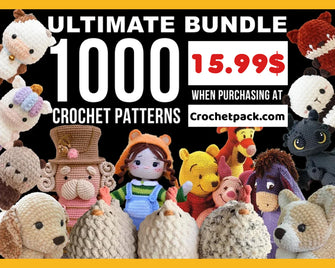 Ultimate 1000+ cropchet parten bundle, PDF digital download