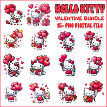 Hello Kitty valentine png bundle ver 3
