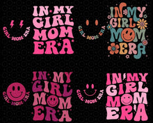 In My Girl Mom Era Png Bundle Clip Art Png, Girl Mom Retro Png, Girl Mama Png