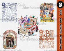 Jonas Brothers 2023 Png, Jonas Brothers Band, Instant download ver 3