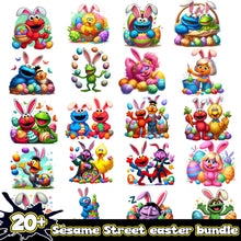 Sesame Street easter png bundle