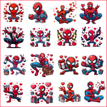 Spiderman love valentine png bundle