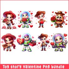Toy story valentine png bundle